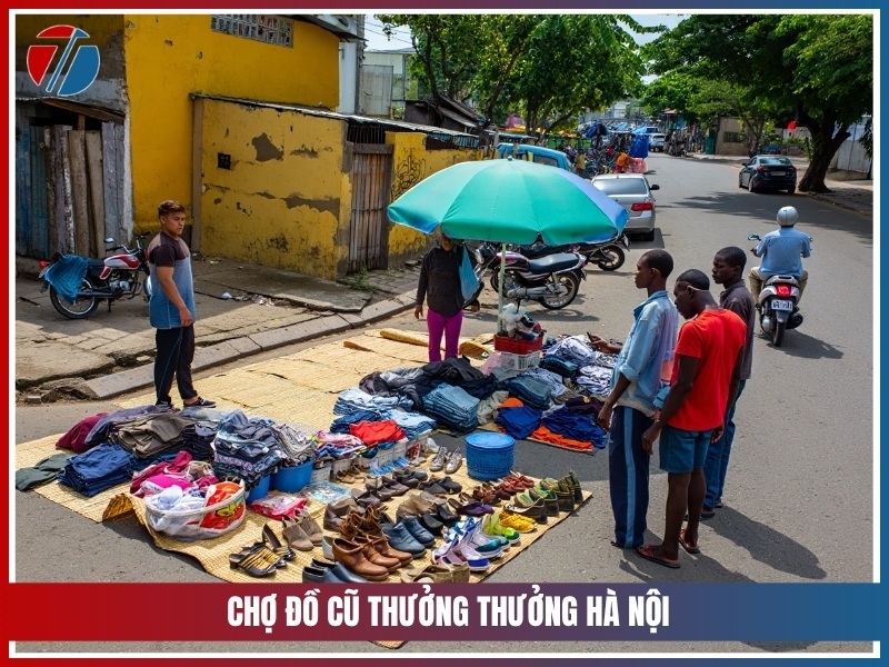Chợ đồ cũ Thưởng Thưởng Hà Nội