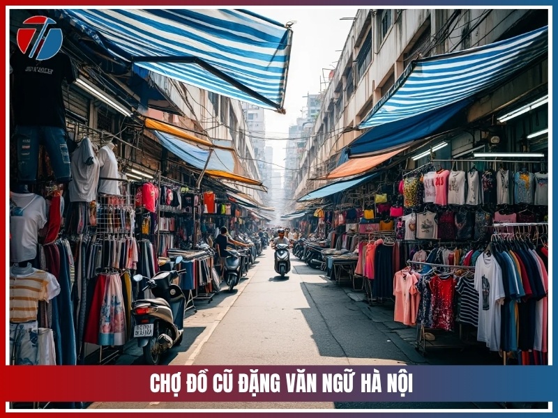 Chợ đồ cũ Đặng Văn Ngữ Hà Nội