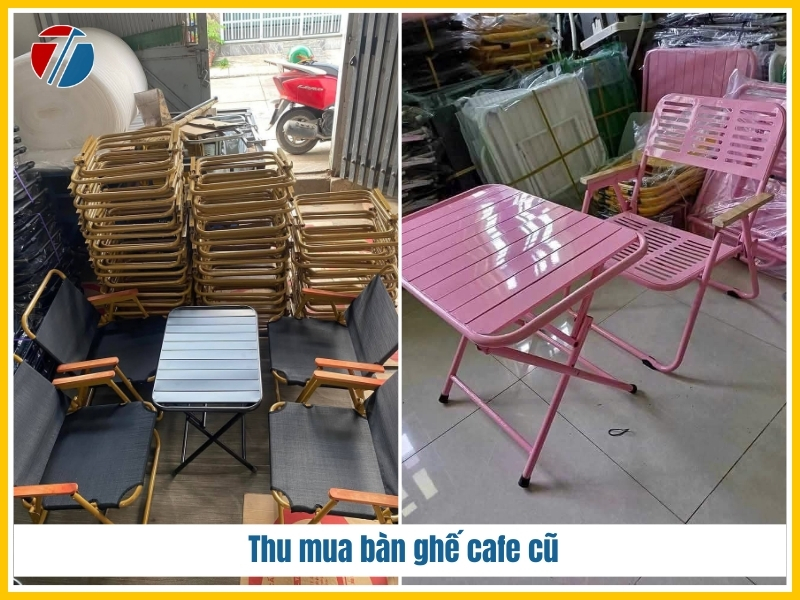 Bàn ghế cafe cũ